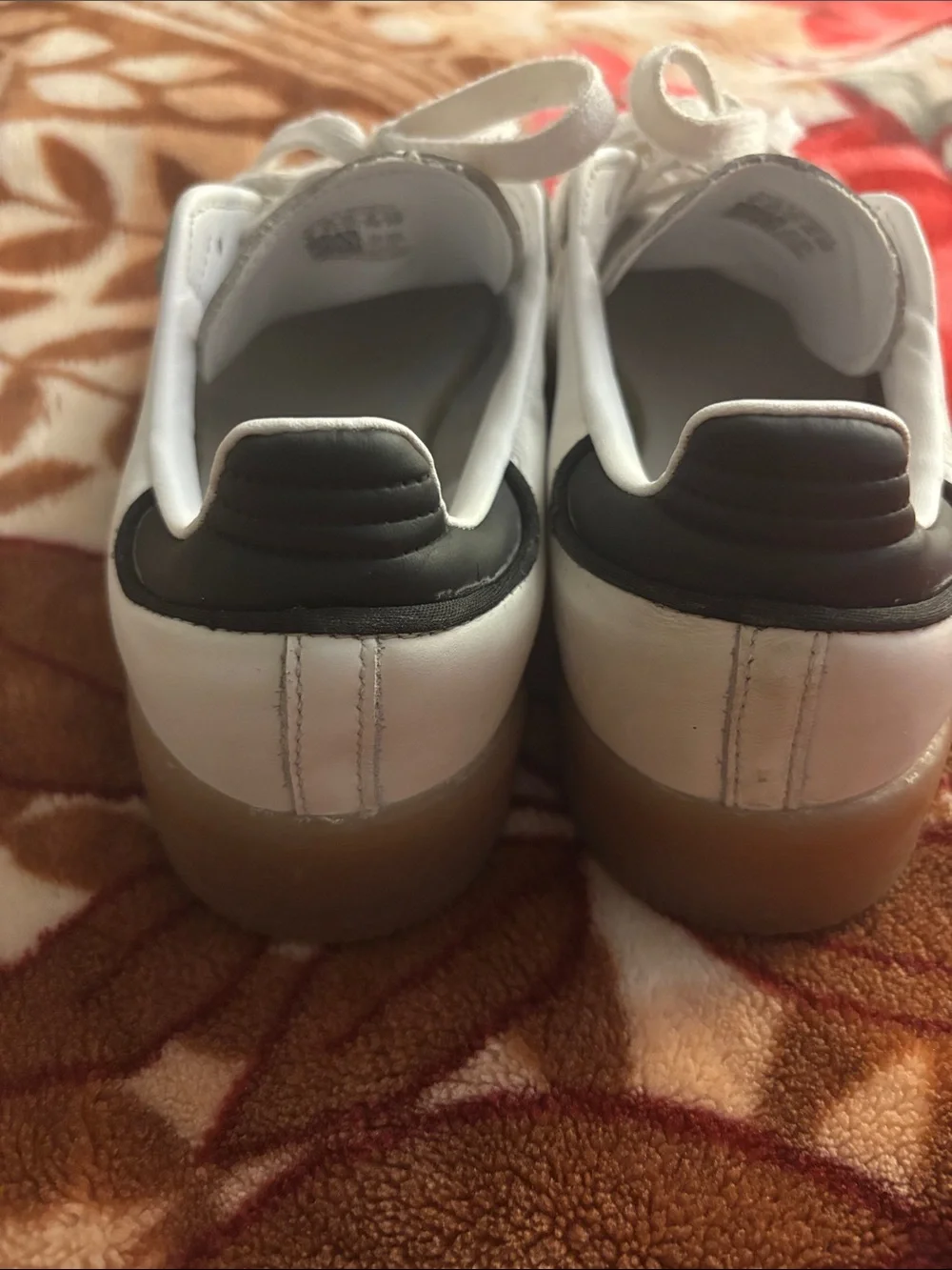 adidas Men’s White & Black Low-Top Sneakers